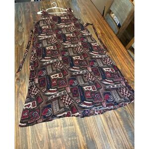 Vintage Connie‎ Choi Sleeveless Maxi Dress Sundress Large